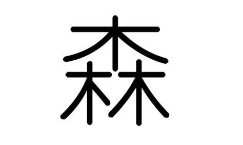 森五行|森字的含义和寓意